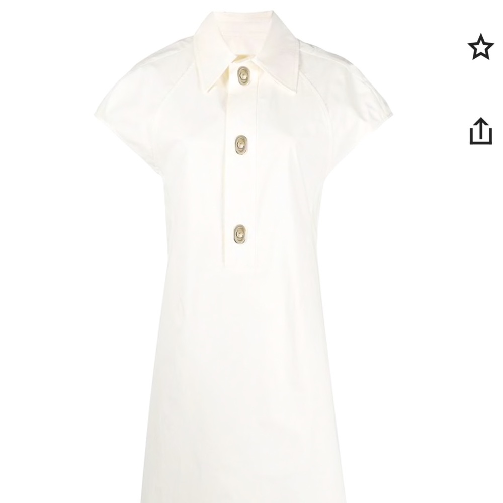 Bottega veneta Sculptural botton dress